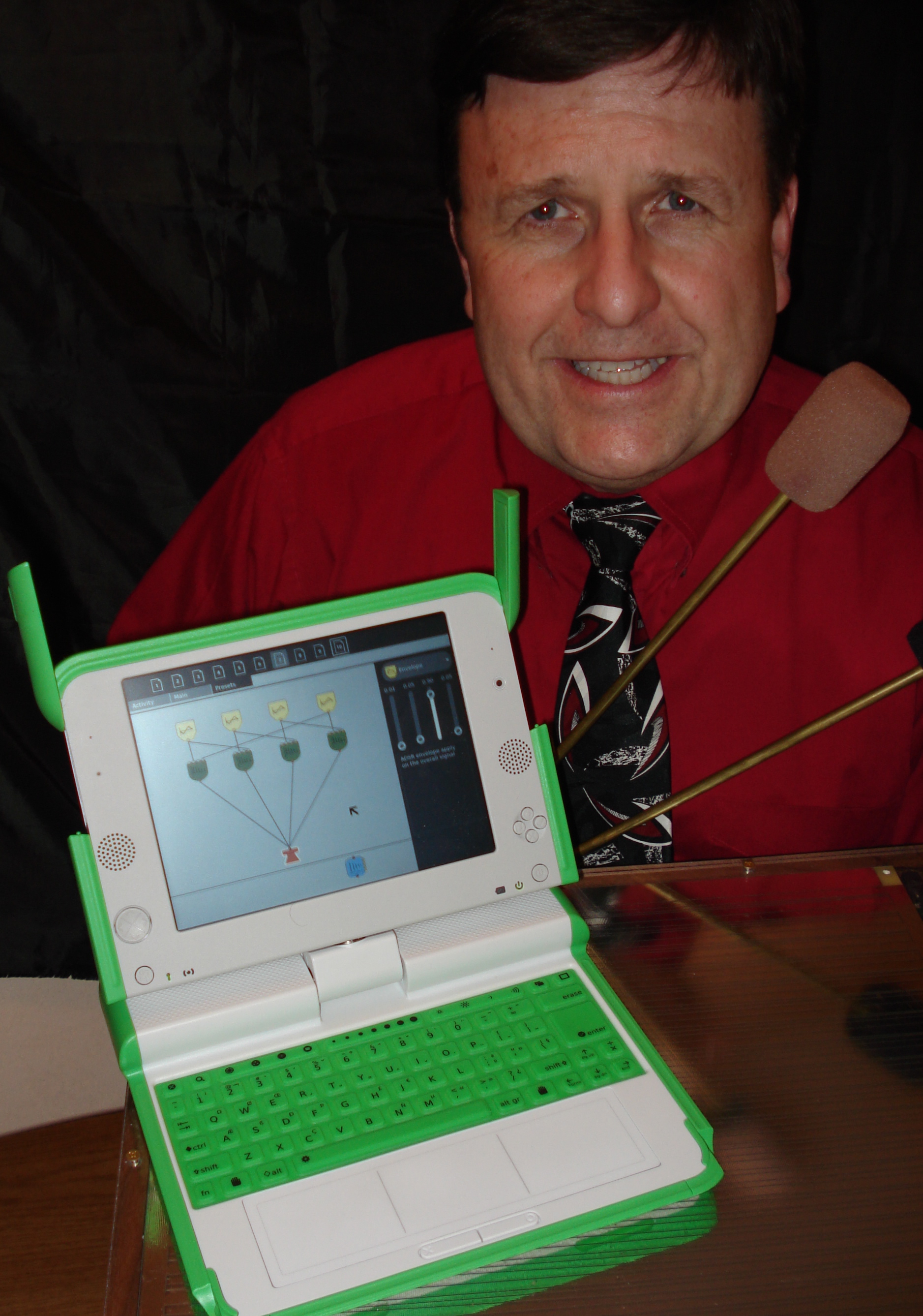 OLPC and Radio Baton 3